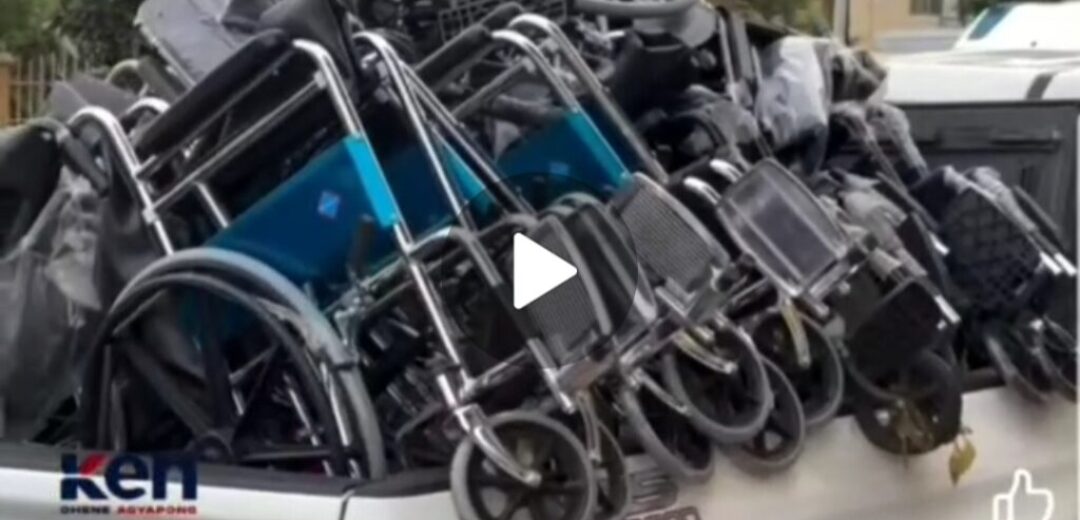 Kennedy Agyapong Donates Wheelchairs to Komfo Anokye Teaching Hospital