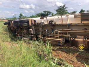 Accident on Accra-Kumasi highway.