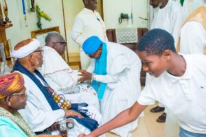 Ashanti Regional Chief Imam Pays condolence visit Catholic Archdiocese of Kumasi.