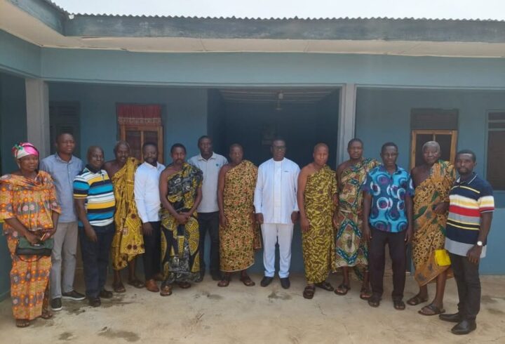 Offinso North MCE Nominee Pays Courtesy Call to Chiefs.