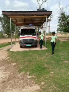 Abofour Health Centre Receives Brand-New Ambulance