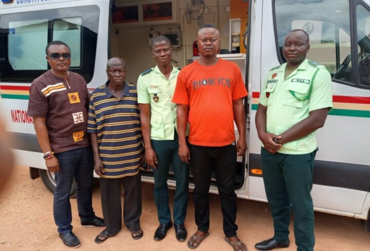 Abofour Health Centre Receives Brand-New Ambulance