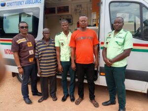 Abofour Health Centre Receives Brand-New Ambulance