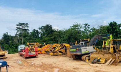 Ghana Police Service Cracks Down on Illegal Mining.