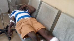 Vulcanizer Machine Explodes in Mankessim, Man Left Fighting for Life.