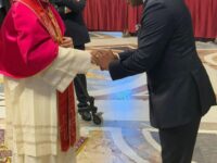 Diplomatic Representation Hon. Samuel Okudzeto Ablakwa, Minister for Foreign Affairs, represented Ghana at the Inauguration Mass of Pope Leo XIV.