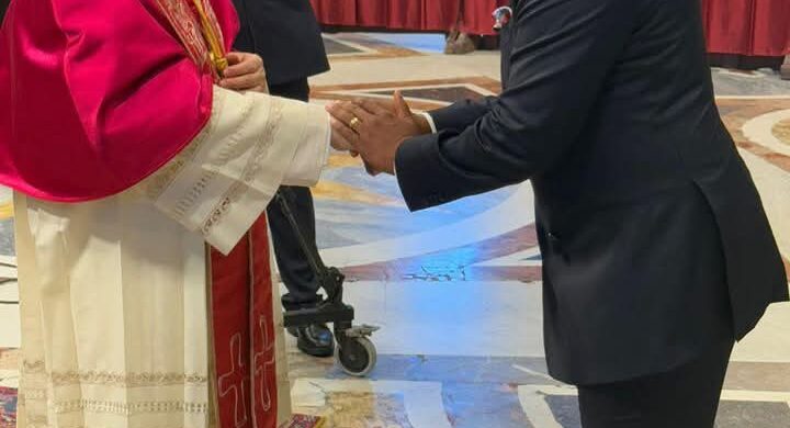 Diplomatic Representation Hon. Samuel Okudzeto Ablakwa, Minister for Foreign Affairs, represented Ghana at the Inauguration Mass of Pope Leo XIV.