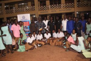 Better Dream Foundation with Hon Salisu Bia Wurbe and the students.