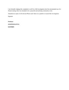 Dada Joe, has filed a petition with the Ghana Police Service and Parliament Speaker Alban Bagbin.