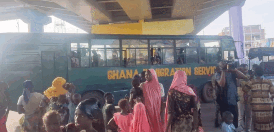 Ghana Immigration Service Cracks Down on Street Children in Accra.