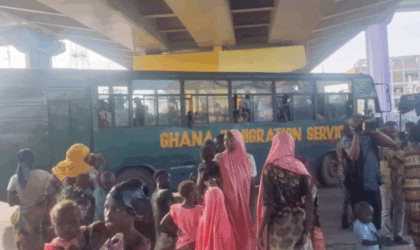 Ghana Immigration Service Cracks Down on Street Children in Accra.