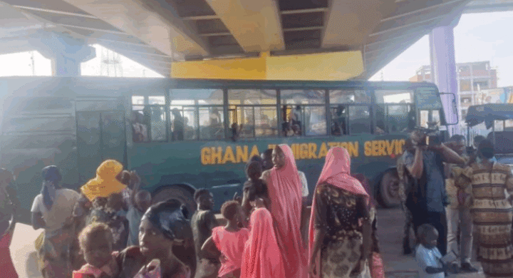 Ghana Immigration Service Cracks Down on Street Children in Accra.