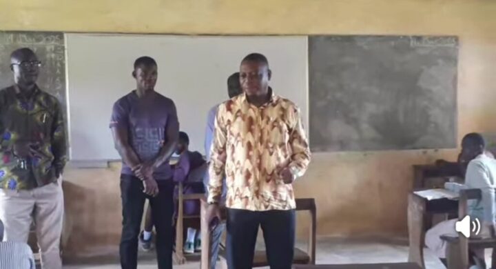 Hon. Prof. Kingsley Nyarko Visits Schools in Kwadaso Constituency.