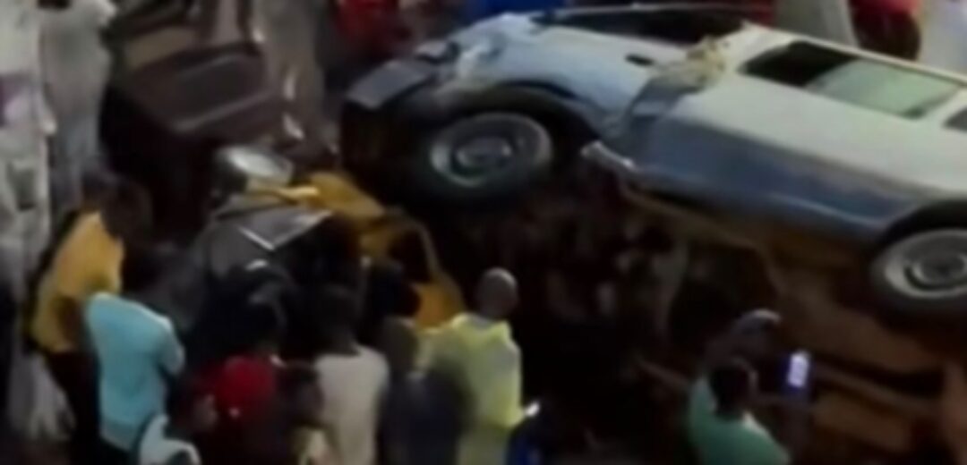 A/R: Multiple-Vehicle Crash at Krofrom in Kumasi Leaves Scores Injured.