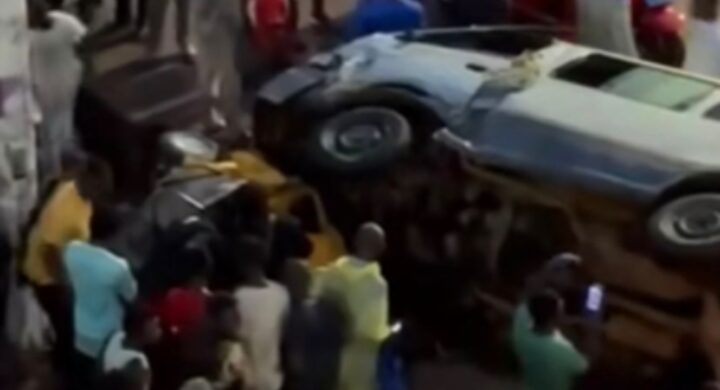 A/R: Multiple-Vehicle Crash at Krofrom in Kumasi Leaves Scores Injured.