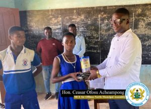 Offinso North MCE Supports BECE Candidates with mathematical set 