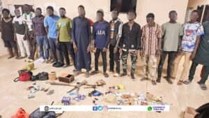19 Suspects Arrested in Connection with Illicit Drug and Robbery
