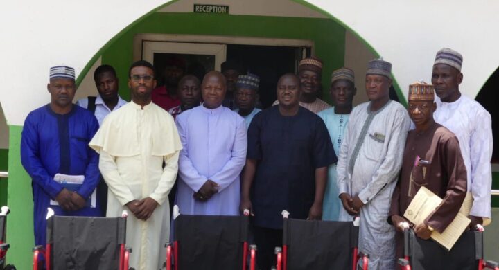Sokoto Diocese Donates Wheelchairs to Federal Neuro-Psychiatric Hospital
