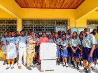 Institutional Affiliation Office Donates Risograph Printing Machine to UCC Basic School Annex