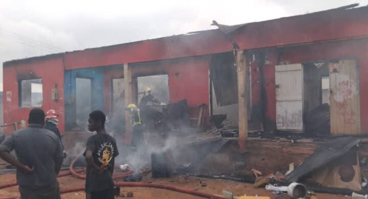 Breaking News: Offinso North Fire Outbreak Destroys Over 10 Bedrooms
