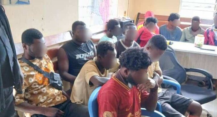 Western Central Regional Police Crackdown on Illegal Mining Yields 17 Arrests