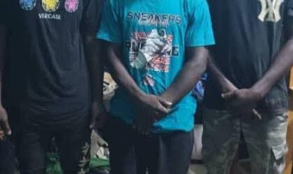 Three Suspects Arrested for Armed Robbery in Central Region