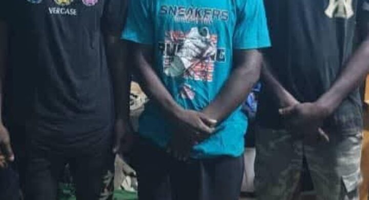 Three Suspects Arrested for Armed Robbery in Central Region