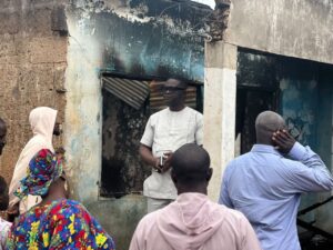 Offinso North MCE Visits Fire Victims, Pledges Support