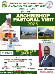 Archbishop to Embark on Pastoral Visit to Non-Catholic Institutions