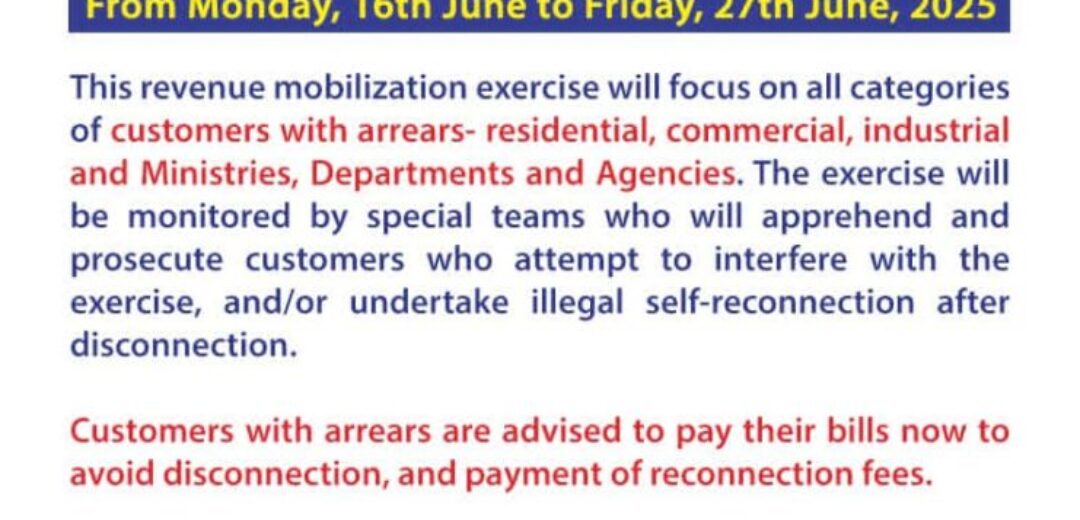ECG Launches Nationwide Revenue Mobilization Exercise