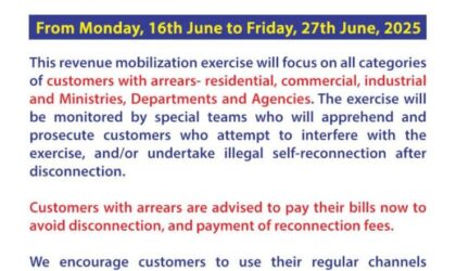 ECG Launches Nationwide Revenue Mobilization Exercise