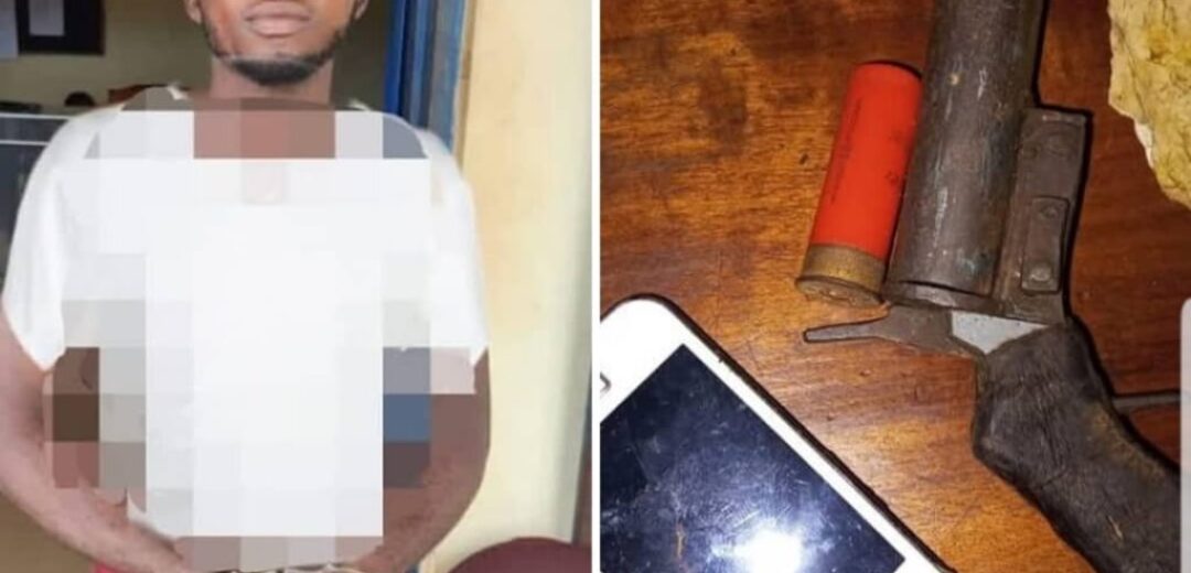 POLICE ARREST SUSPECT ENOCH ASIMIGA FOR ROBBERY IN THE WESTERN REGION 