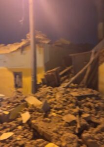 Building Collapses in Cape Coast, Two Trapped and Rescued