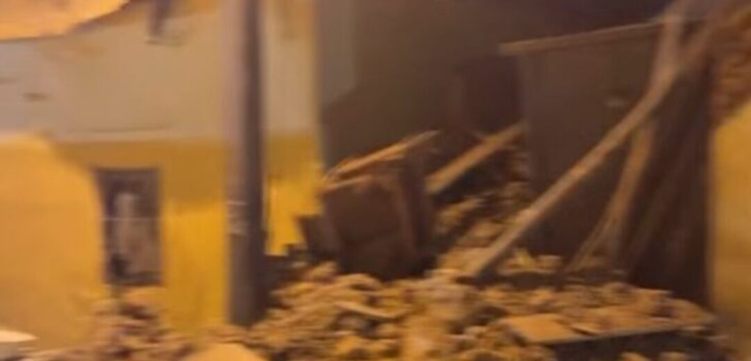 Breaking News: Building Collapses in Cape Coast, Two Trapped and Rescued