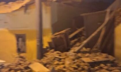 Breaking News: Building Collapses in Cape Coast, Two Trapped and Rescued