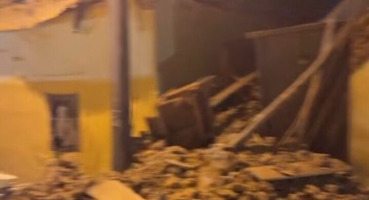 Breaking News: Building Collapses in Cape Coast, Two Trapped and Rescued
