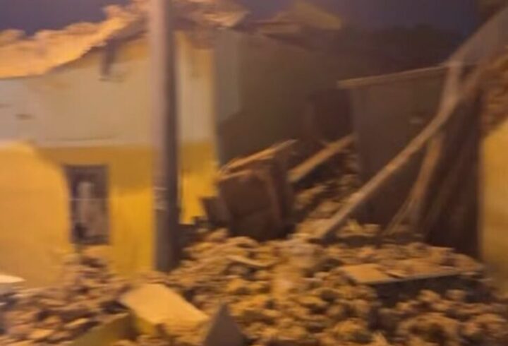 Building Collapses in Cape Coast, Two Trapped and Rescued