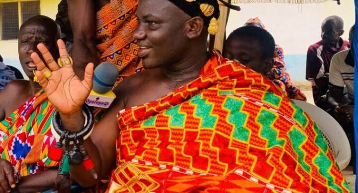 Nana Otiawere Frimpong Manso II Pays Visit to Asuoho Amakom Community