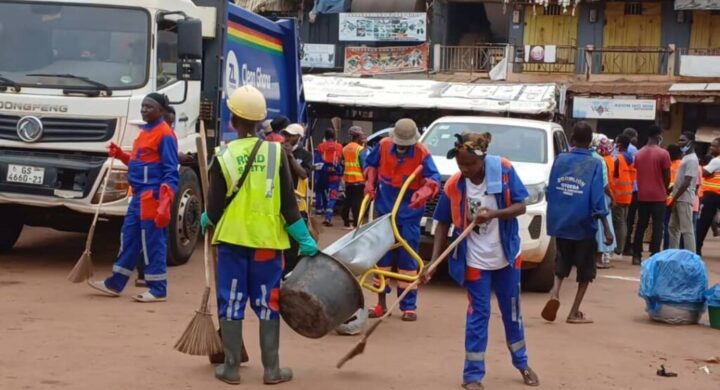 Zoomlion Partners Sunyani East Municipal Assembly in Massive Clean-Up Exercise