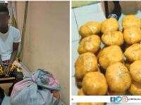 Ghana Police Service Nabs Suspect with 40 Parcels of Suspected Narcotic Drugs.