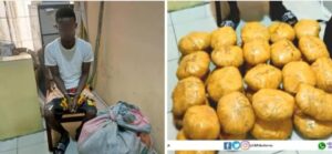 Ghana Police Service Nabs Suspect with 40 Parcels of Suspected Narcotic Drugs