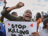 Ghanaian Youths Protest Against Foreigners’ Criminal Activities