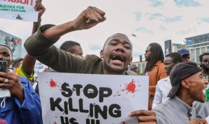 Ghanaian Youths Protest Against Foreigners’ Criminal Activities