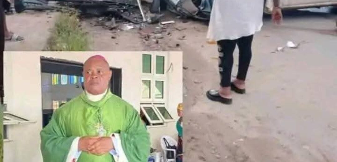 Bishop of Nnewi Diocese Miraculously Survives Road Accident in Anambra