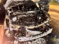 Fire Destroys Vehicle at University of Ghana Campus