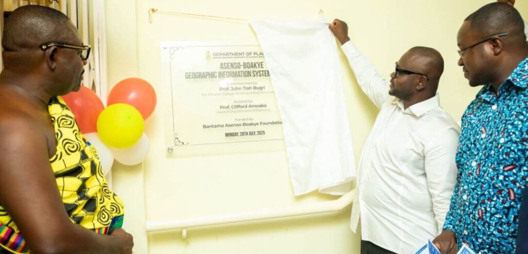 Bantama MP Commissions State-of-the-Art GIS Laboratory at KNUST