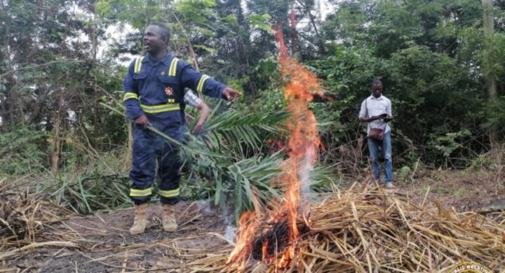 50 Fire Volunteers Trained on Bushfire Prevention in Donkorkrom