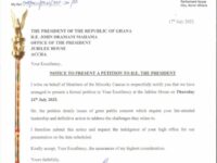 Minority Caucus to Petition President Mahama on July 25