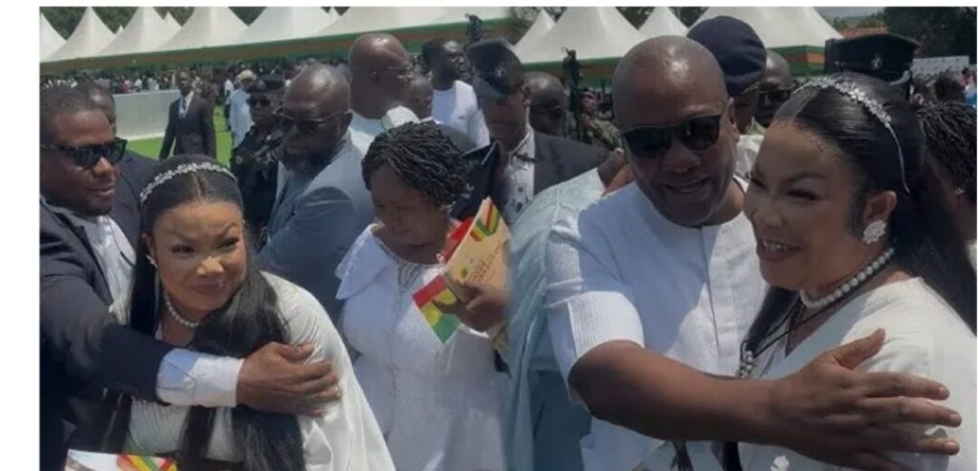 “I’m Fulfilled”: Agradaa on Hugging President Mahama at National Prayer Service