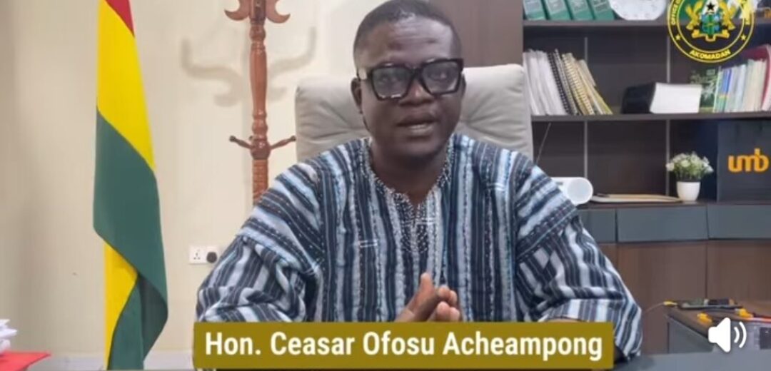 MCE Hon. Caesar Ofosu Acheampong Calls for Unity and Support in Offinso North